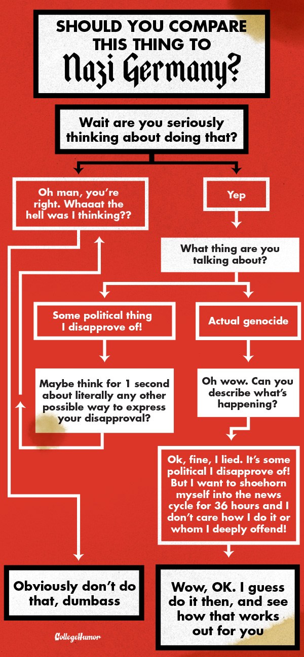 nazi flowchart